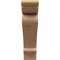 Ekena Millwork 9"W x 36"D x 36"H Thin Mayflower Rough Cedar Woodgrain TimberThane Corbel, Primed Tan CORUR09X36X36MAYRCPR - alternate 4